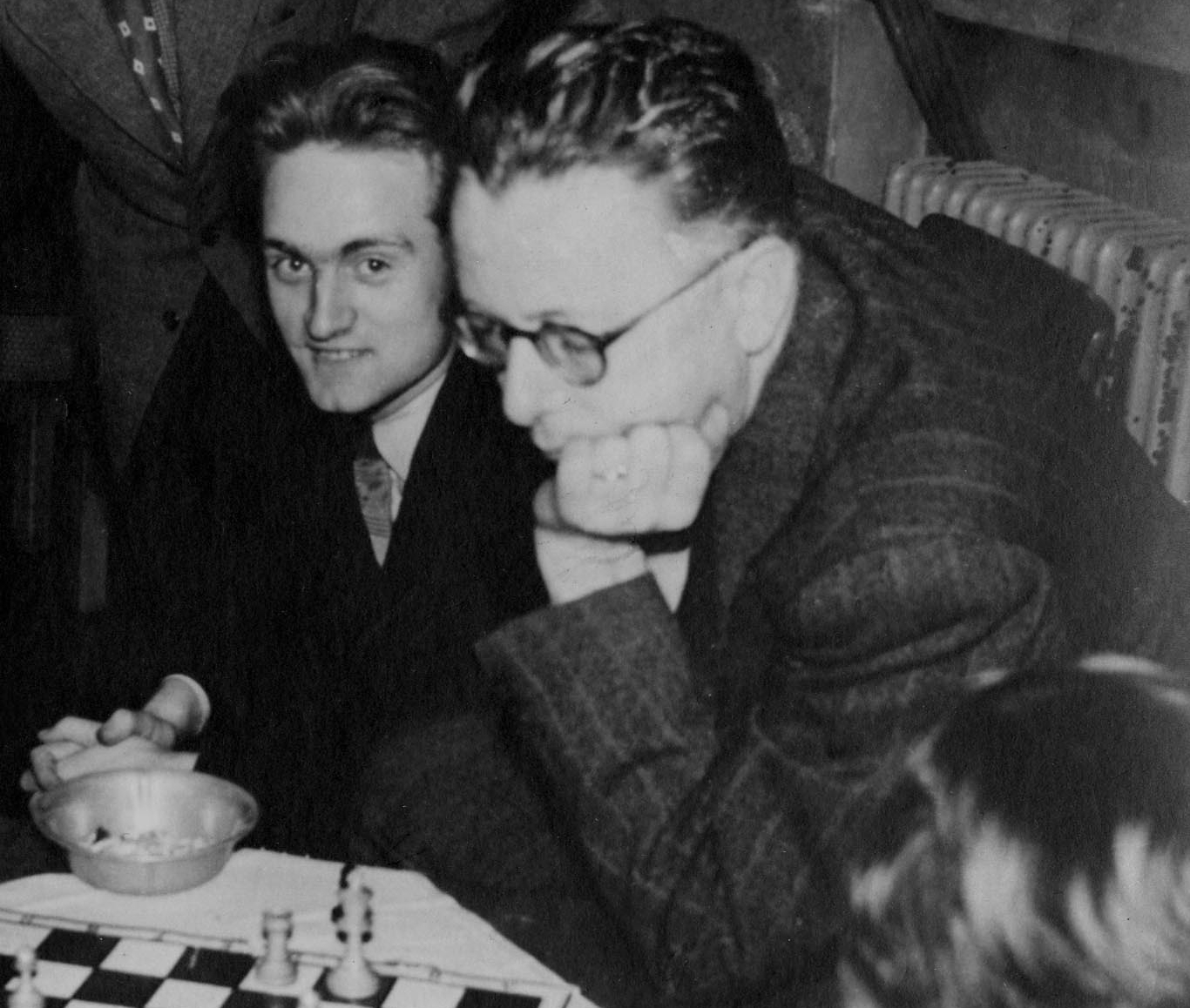 Johannes Rau und Gustav Heinemann 1953