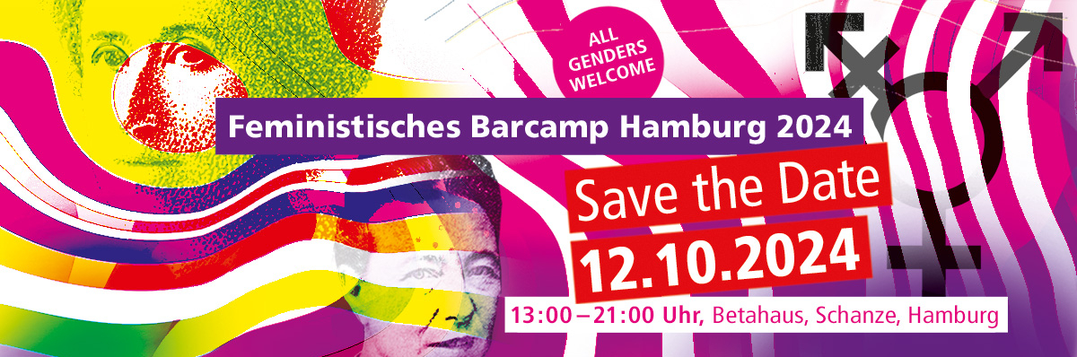 Sliderbild zum Feministischen Barcamp Hamburg