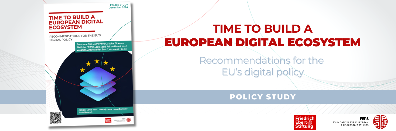 Vorschaubild für die Publikation "Time to build a European Digital Ecosystem"