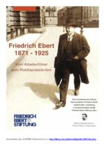 Friedrich Ebert 1871 - 1925