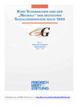 Kurt Schumacher und der "Neubau" der deutschen Sozialdemokratie nach 1945