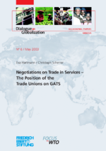 Negotiations on trade in services