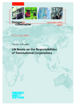 UN norms on the responsibilities of transnational corporations