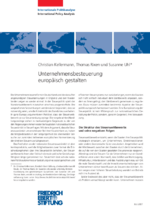 Unternehmensbesteuerung europäisch gestalten