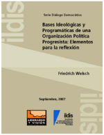 Bases ideológicas y programáticas de una organización política progresista