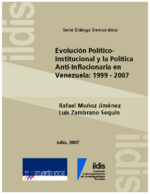 Evolución político-institucional y la política anti-inflacionaria en Venezuela