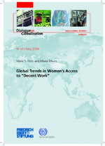Global trends in women's access to "decent work"