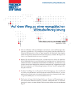 Auf dem Weg zu einer europäischen Wirtschaftsregierung