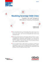 Resolving sovereign debt crises