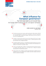 What influence for European governance?