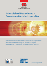 Industrieland Deutschland - gemeinsam Fortschritt gestalten