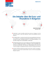 Die Debatte über die Euro- und Finanzkrise in Bulgarien