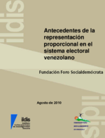 Antecedentes de la representación proporcional en el sistema electoral venezolano