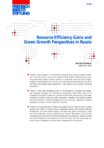 Resource efficiency gains and green growth perspectives in Russia