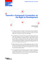 Towards a framework convention on the right to development