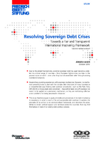 Resolving sovereign debt crises