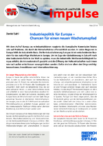 Industriepolitik für Europa - Chancen für einen neuen Wachstumspfad