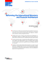 Reforming the international monetary and financial architecture