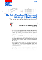 The role of small and medium-sized enterprises in development