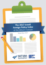 The 2017 Israeli foreign policy index of the Mitvim Institute