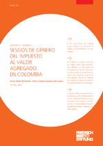 Sesgos de género del impuesto al valor agregado en Colombia