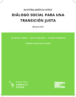 Diálogo social para una transición justa
