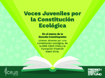 Voces juveniles por la constitución ecológocia