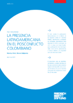 La presencia latinoamericana en el posconflicto colombiano