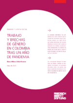 Trabajo y brechas de género en Colombia tras un año de pandemia