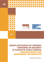 (De)politicization of citizens' concerns on security in Albania's public debate