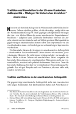 Tradition und Revolution in der US-amerikanischen Außenpolitik
