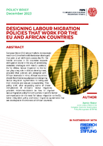Designing labour migration policies that work for the EU and African countries
