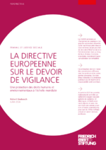 La directive Europeenne sur le devoir de vigilance