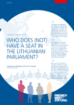 Who does (not) have a seat in the Lithuanian parliament?