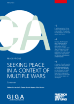 Seeking peace in a context of multiple wars