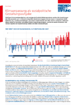 Klimaanpassung als sozialpolitische Gestaltungsaufgabe