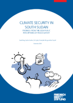 Climate security in South Sudan