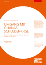 Umgang mit Ghanas Schuldenkrise