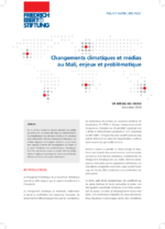 Changements climatiques et médias au Mali, enjeux et problématique