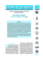 La agenda interna y el Plan Puebla Panamá