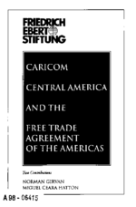CARICOM, Central America and the Free Trade Agreement of the Americas