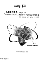 Agenda para la descentralización venezolana de cara al año 2000